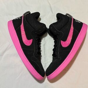 Custom Nike Court Borough Mid 2 Sneakers